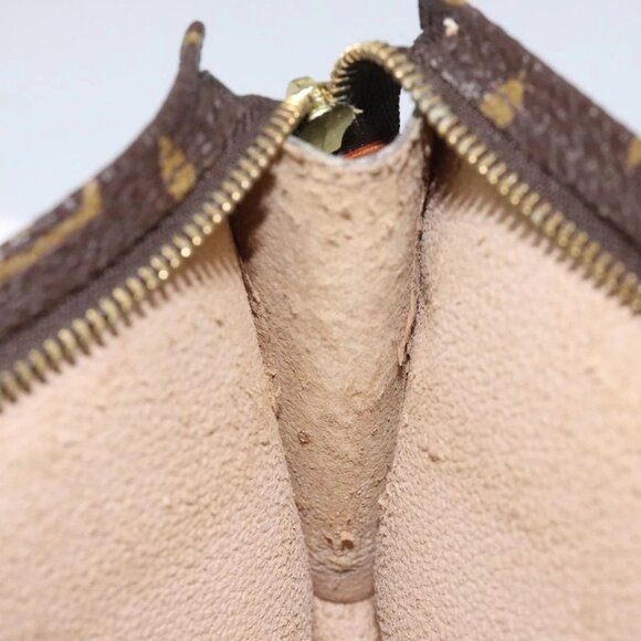 LOUIS VUITTON Monogram Bucket PM Accessory Pouch LV Auth 111829 - Picture 16 of 16